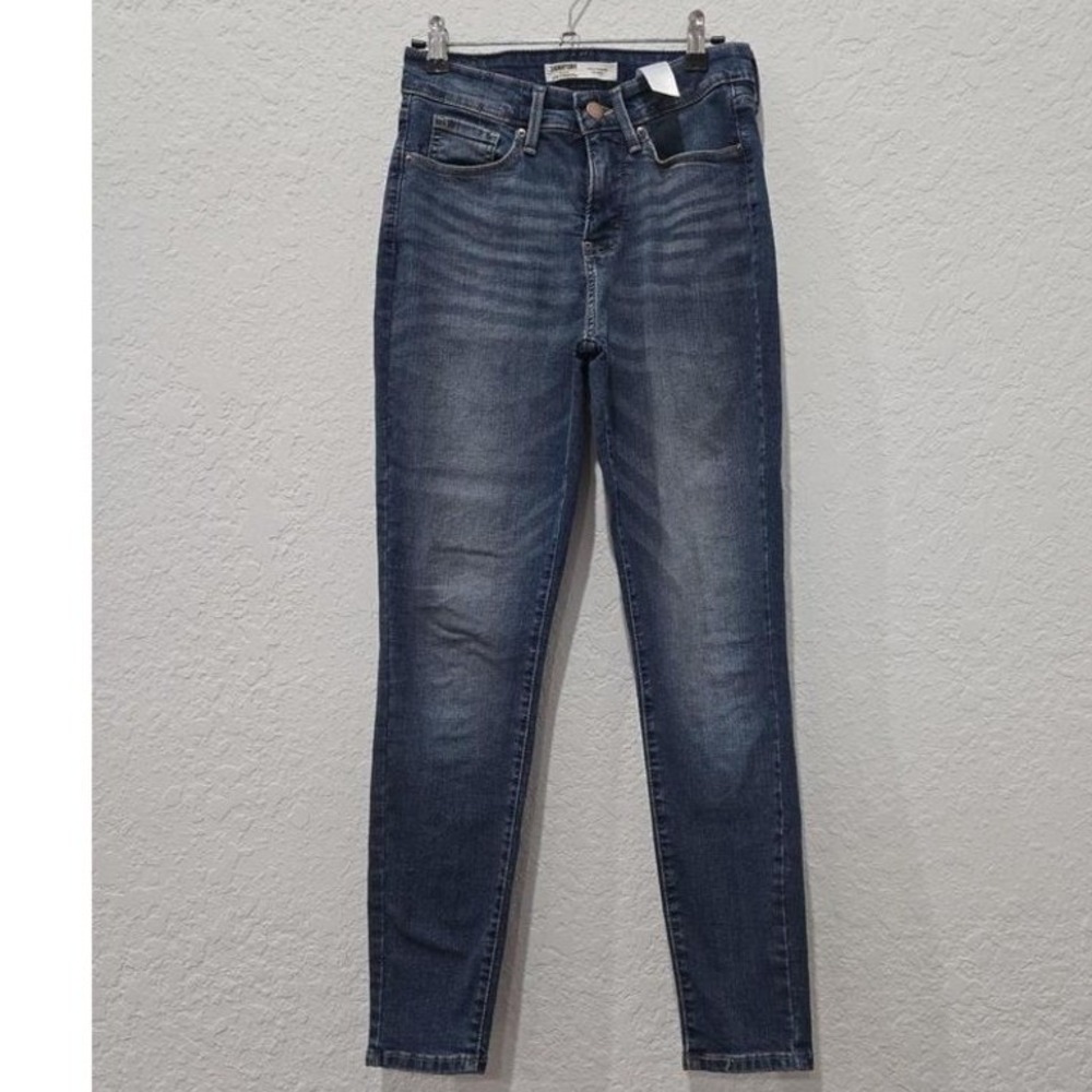 Signature by Levi Strauss Gold Label Totally Shaping Skinny Jeans Blue 2S W26 28